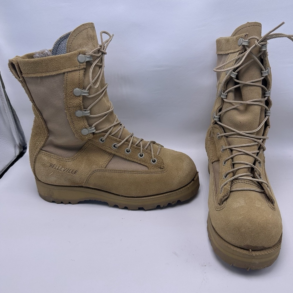 Belleville Boots 790G 4.5 XW Extra Wide Tan Brown‎ Army Military Combat Gore-Tex